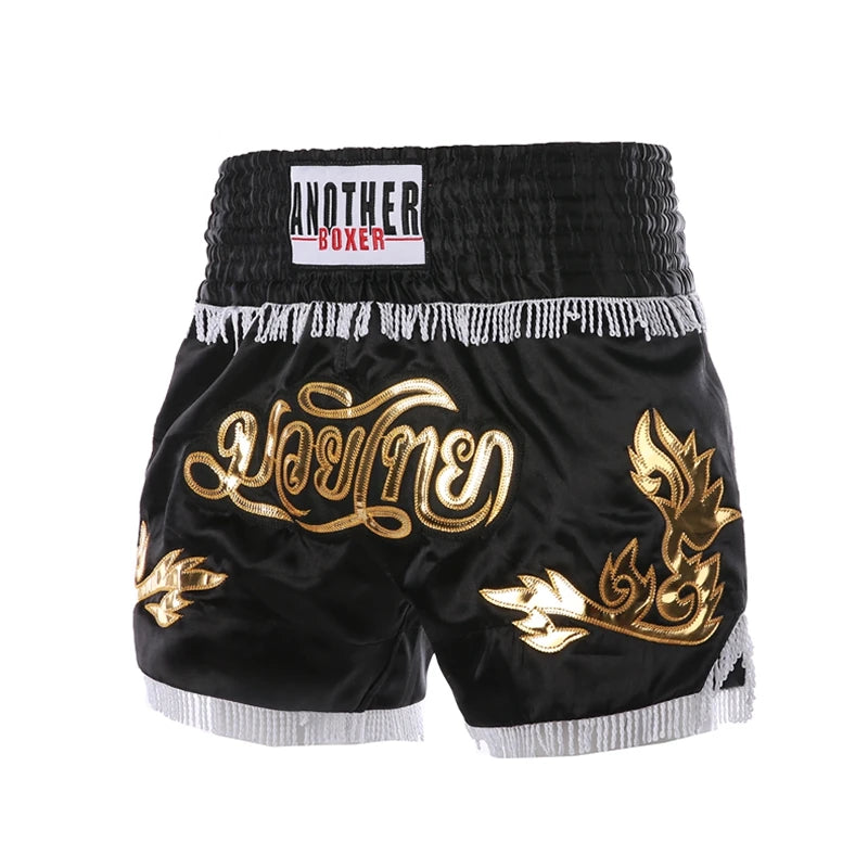 Short Muay Thaï Satin Nœud – Femme, Enfant & Unisexe | Family Muay Thai