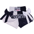 Short Muay Thaï Satin Nœud – Femme, Enfant & Unisexe | Family Muay Thai