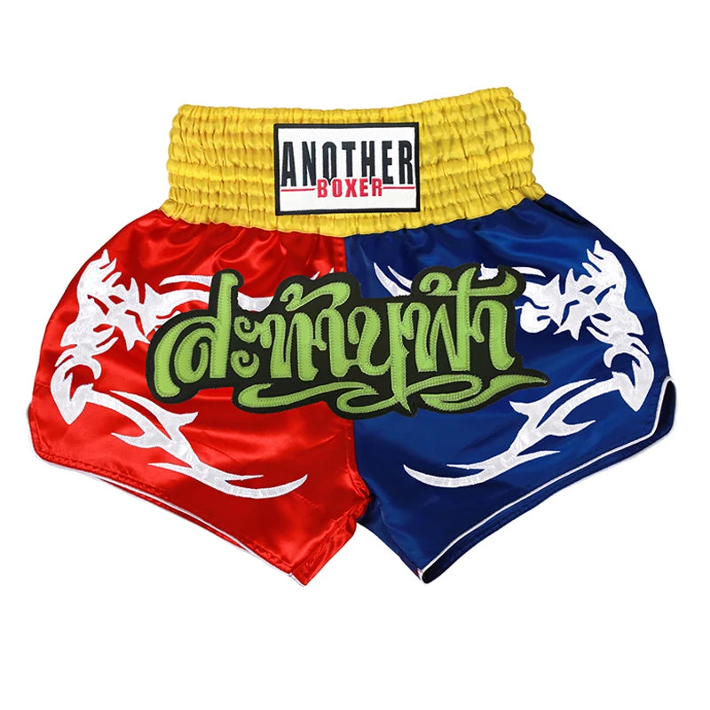 Short Muay Thaï Satin Nœud – Femme, Enfant & Unisexe | Family Muay Thai