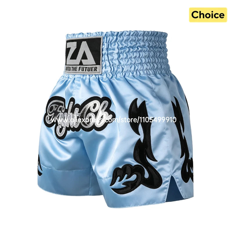 Short Muay Thaï Satin – Homme, Femme & Enfant | Family Muay Thai