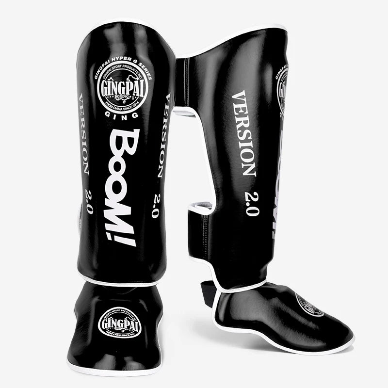 Protège-Tibias PU – Muay Thaï, MMA & Kickboxing | Family Muay Thai
