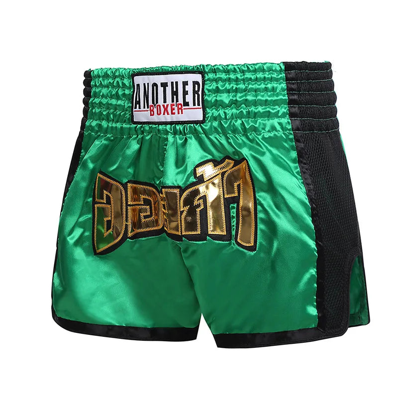 Short Muay Thaï Satin Nœud – Femme, Enfant & Unisexe | Family Muay Thai