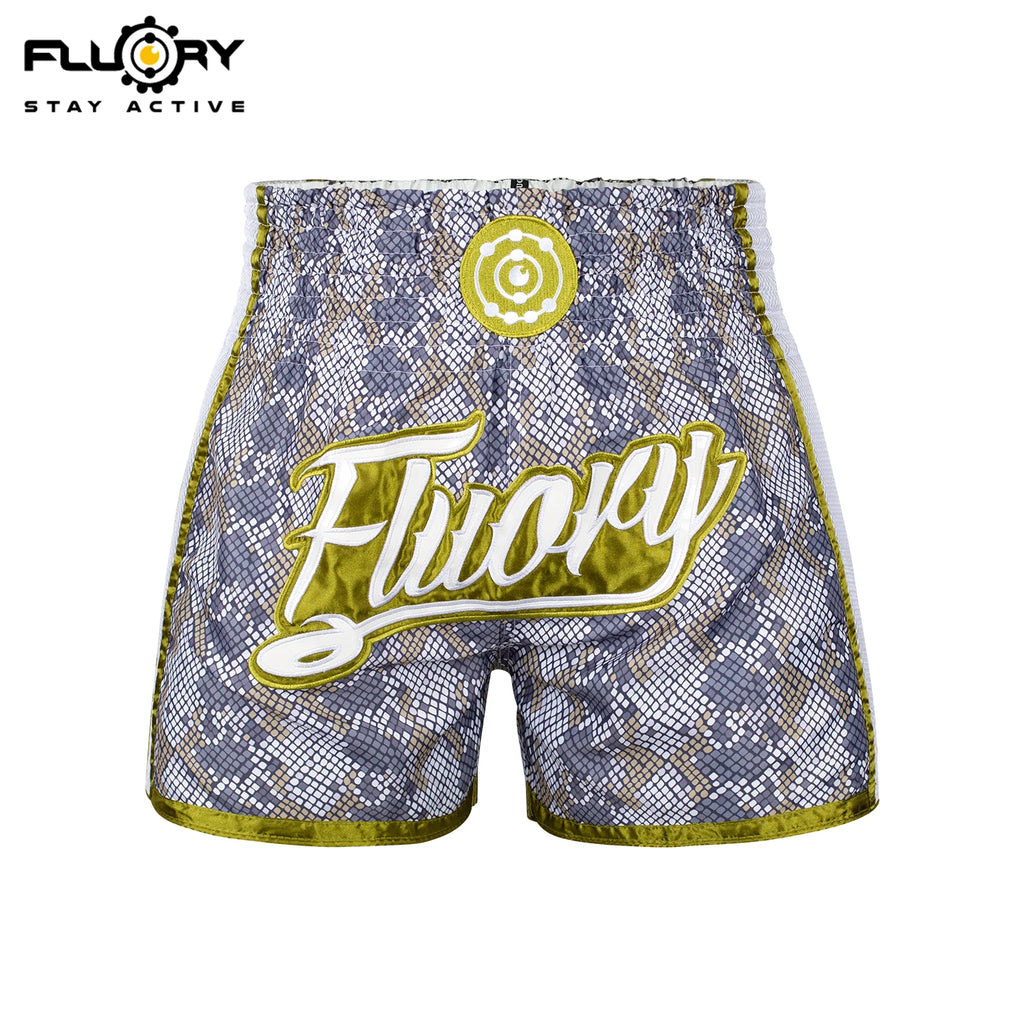 Short de Muay Thaï FLUORY – Liberté de Mouvement | Family Muay Thai
