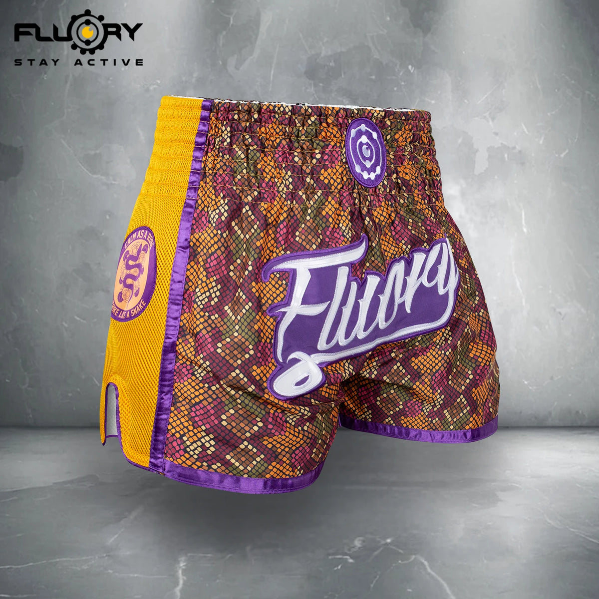 Short de Muay Thaï FLUORY – Liberté de Mouvement | Family Muay Thai