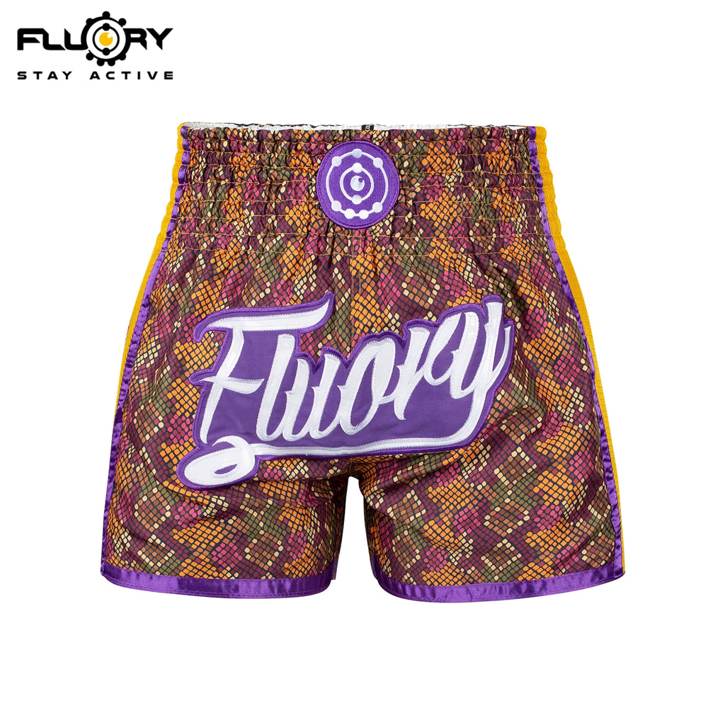 Short de Muay Thaï FLUORY – Liberté de Mouvement | Family Muay Thai