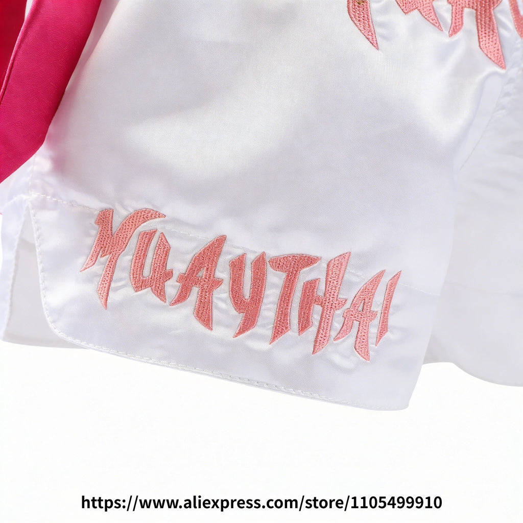 Short Muay Thaï Satin – Homme, Femme & Enfant | Family Muay Thai