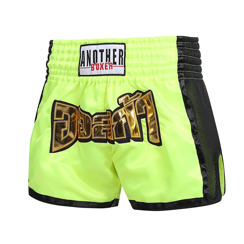Short Muay Thaï Satin Nœud – Femme, Enfant & Unisexe | Family Muay Thai
