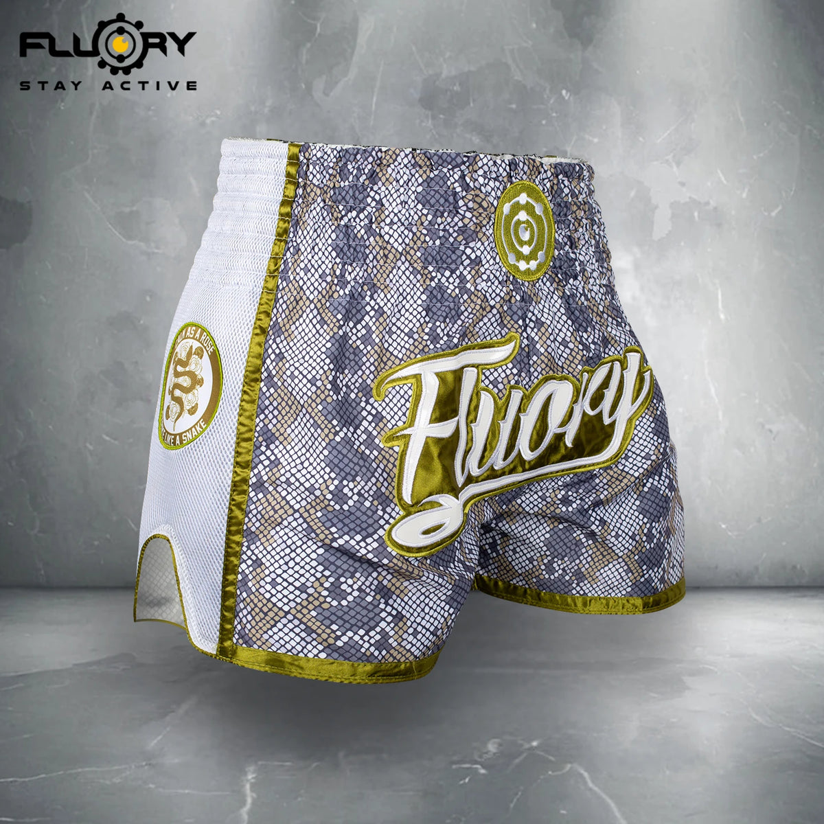Short de Muay Thaï FLUORY – Liberté de Mouvement | Family Muay Thai
