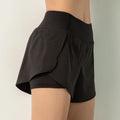 Short Sport Femme Double Couche – Running, Fitness & Entraînement