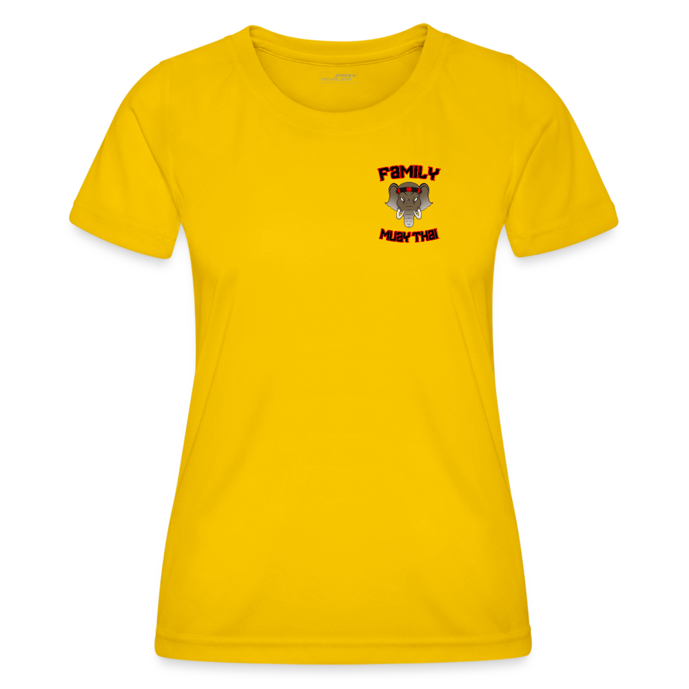 Women's Functional T-Shirt - egg yellow
