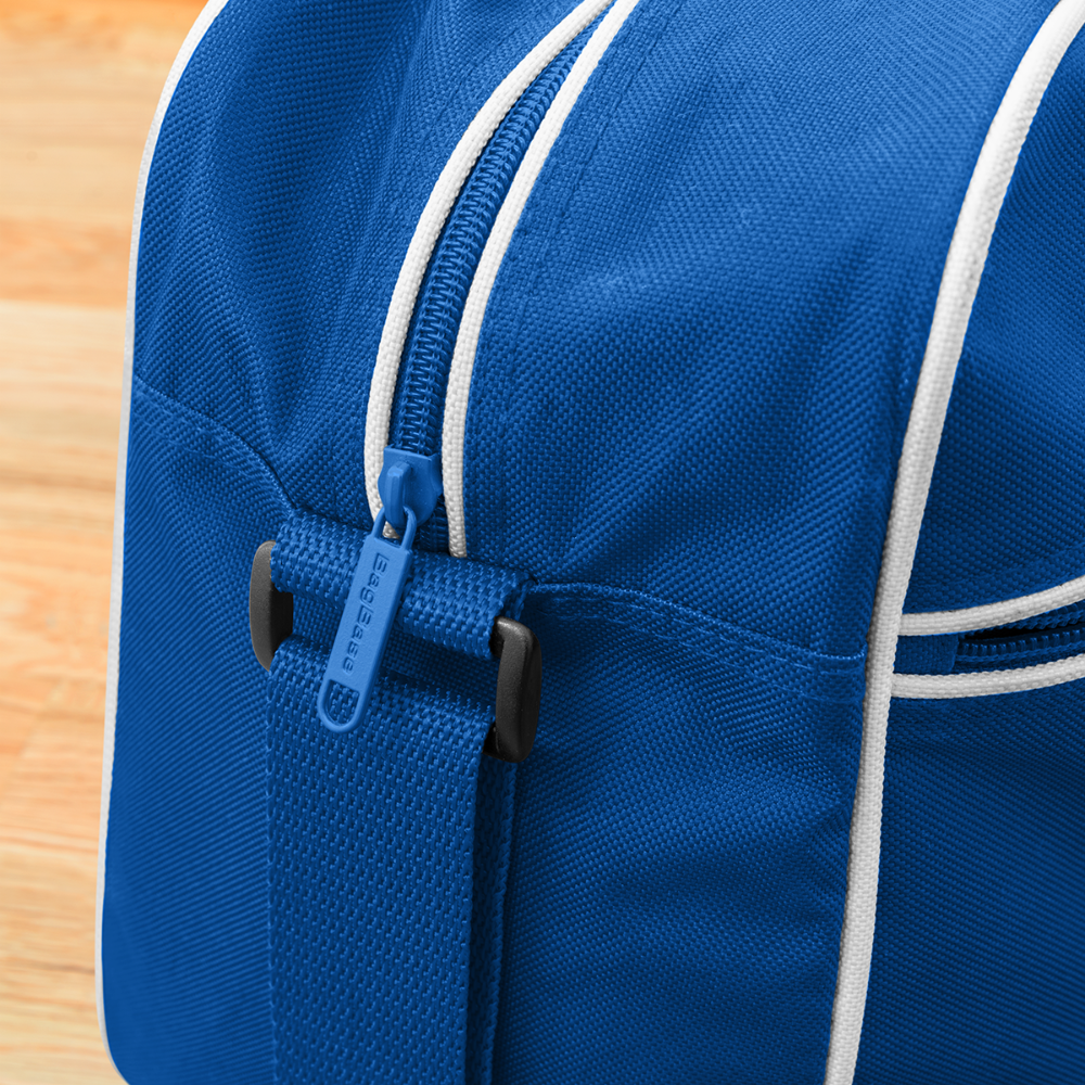 Sac Retro - bleu/blanc