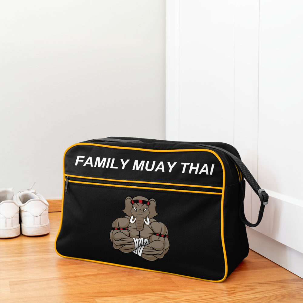 Sac Retro - noir/or